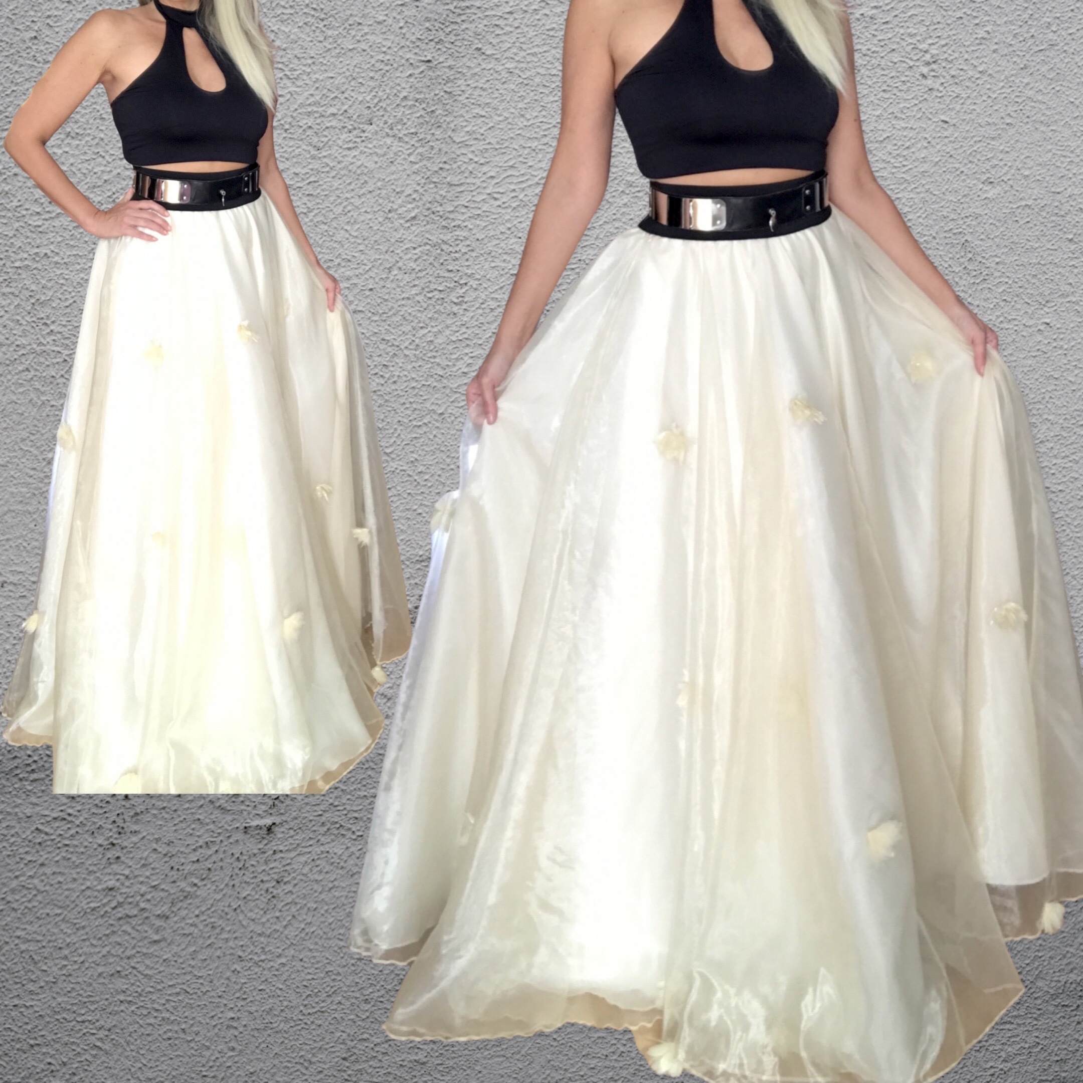 Dlouhá společenská sukně BOROS SK-L-ORG 06